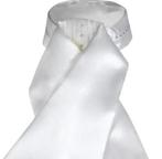 Horka Strass Plastron Wit Met stroken, Horka, Dames, Ophalen of Verzenden, Info@horka.com