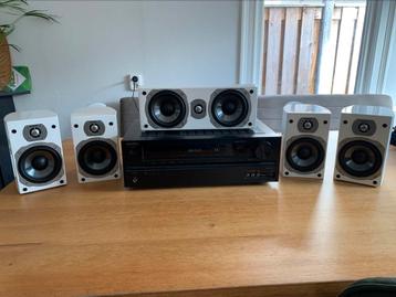 Z.g.a.n.  chromium style 5.0 wit speakerset. beschikbaar voor biedingen