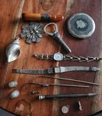 lot zilveren items, Antiek en Kunst, Ophalen, Zilver