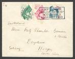 Brief met nrs 238/9, 241 naar Zwitserland. ZELDZAAM!, Postzegels en Munten, Brieven en Enveloppen | Nederland, Envelop, Ophalen of Verzenden