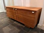 Teak tv meubel, Huis en Inrichting, Kasten | Televisiemeubels, Ophalen, Gebruikt, 100 tot 150 cm, Teakhout