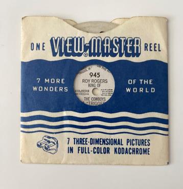 Viewmaster schijfje Roy Rogers king of The Cowboys Reel: 945 beschikbaar voor biedingen