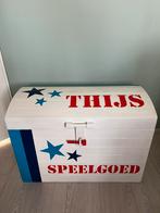 Houten speelgoedkist Thijs, Huis en Inrichting, Ophalen, Overige materialen, 50 tot 100 cm, Zo goed als nieuw