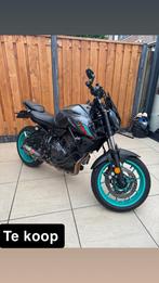 Yamaha mt 07 A2 2023 Akrapovic., Motoren, Ophalen, Gebruikt