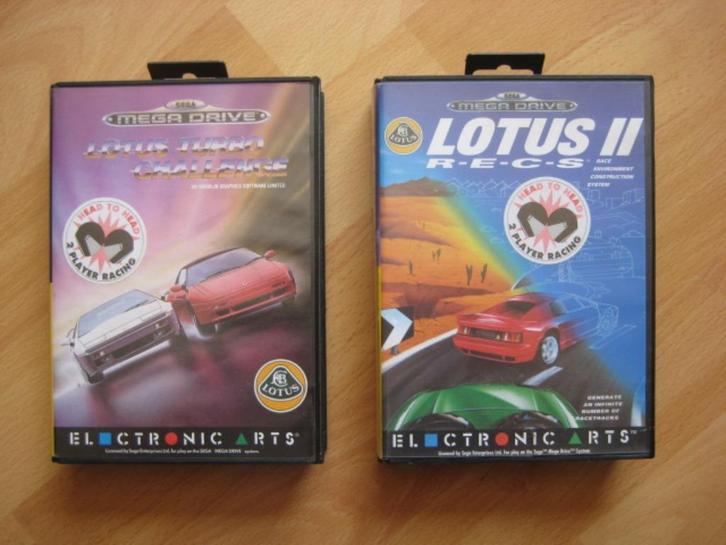 Lotus Challenge Sega Mega Drive Megadrive, Spelcomputers en Games, Games | Sega, Mega Drive, Racen en Vliegen, 1 speler, Vanaf 3 jaar