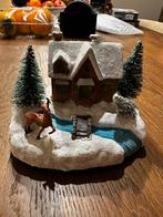 Sfeervol Kerstdorpje / kerstornament, Ophalen of Verzenden, Zo goed als nieuw