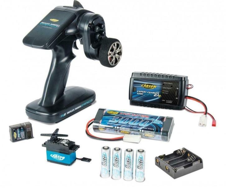 Carson besturing RC-Reflex Pro 3 Elektro Set., Hobby en Vrije tijd, Modelbouw | Radiografisch | Auto's, Nieuw, Onderdeel, Elektro