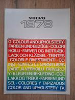 4x Volvo Kleur en Bekleding folders, Ophalen of Verzenden, Zo goed als nieuw, Volvo