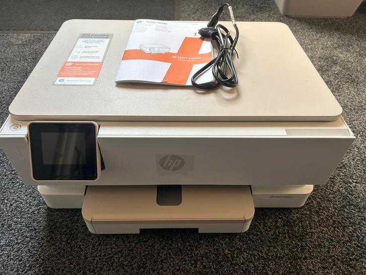 HP Envy Inspire All-in-One Printer 7200e, Computers en Software, Printers, Zo goed als nieuw, All-in-one, Inkjetprinter, Kleur printen