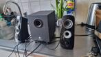 Logitech z323 speakers met subwoofer en regelbare bass, Computers en Software, Pc speakers, Ophalen of Verzenden, Gebruikt, Audiokanaal 2.1