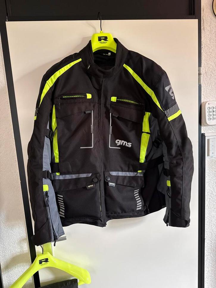GMS complete motorpak - Textiel - Heren ZGAN, Motoren, Kleding | Motorkleding, Combipak, Heren, Tweedehands, Ophalen of Verzenden