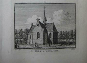 104 / Vuursche   De kerk Kopergravure 1773 beschikbaar voor biedingen