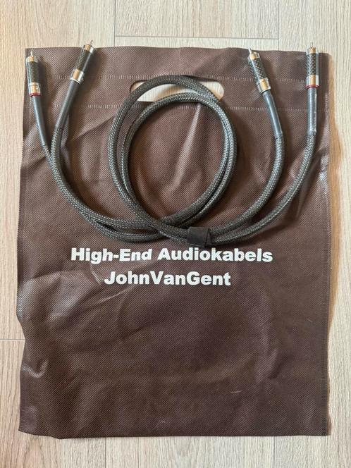 John van Gent, Eclipse Mk II, Rodium, 1 mtr, €369, Audio, Tv en Foto, Audiokabels en Televisiekabels, Zo goed als nieuw, Interlink-kabel