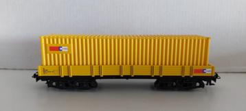 Strukton Lage Bakwagon met 40ft. Materiaal Container (05) beschikbaar voor biedingen
