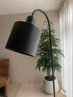 Moderne zwarte booglamp, Ophalen of Verzenden, Gebruikt, Metaal, 150 tot 200 cm