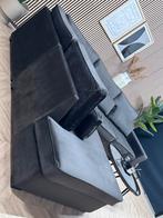 ZGAN Velvet Velours Hoekbank - Antraciet - 320 x 250, Ophalen, 250 tot 300 cm, Velvet velours xl hoekbank antraciet eric custer hotel chique