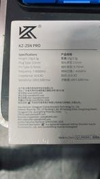 KZ ZSN Pro In-Ear Hifi Nieuw & Gesealed, Ophalen of Verzenden, Nieuw, Overige merken