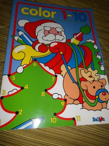 kleurboek van kerst nieuw beschikbaar voor biedingen
