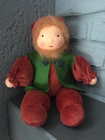 Zonnekindpop Peuterkabouter 4 /30cm / Antroposofische pop beschikbaar voor biedingen