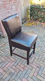 3x mooie bruine barstoel, Huis en Inrichting, Stoelen, Ophalen, Bruin, Hout, Zo goed als nieuw