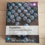 Studieboek: Statistics informed decisions using data, Verzenden, Beta, Gelezen, HBO