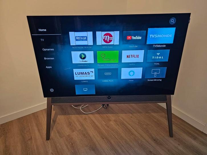 Loewe Bild 4.55 OLED TV met 3-poot standaard, Audio, Tv en Foto, Televisies, Zo goed als nieuw, OLED, 100 cm of meer, 4k (UHD)