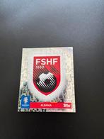 Topps Euro 2024 Albania Logo topps foil paralel, ALB1, Ophalen of Verzenden, Nieuw, Sticker