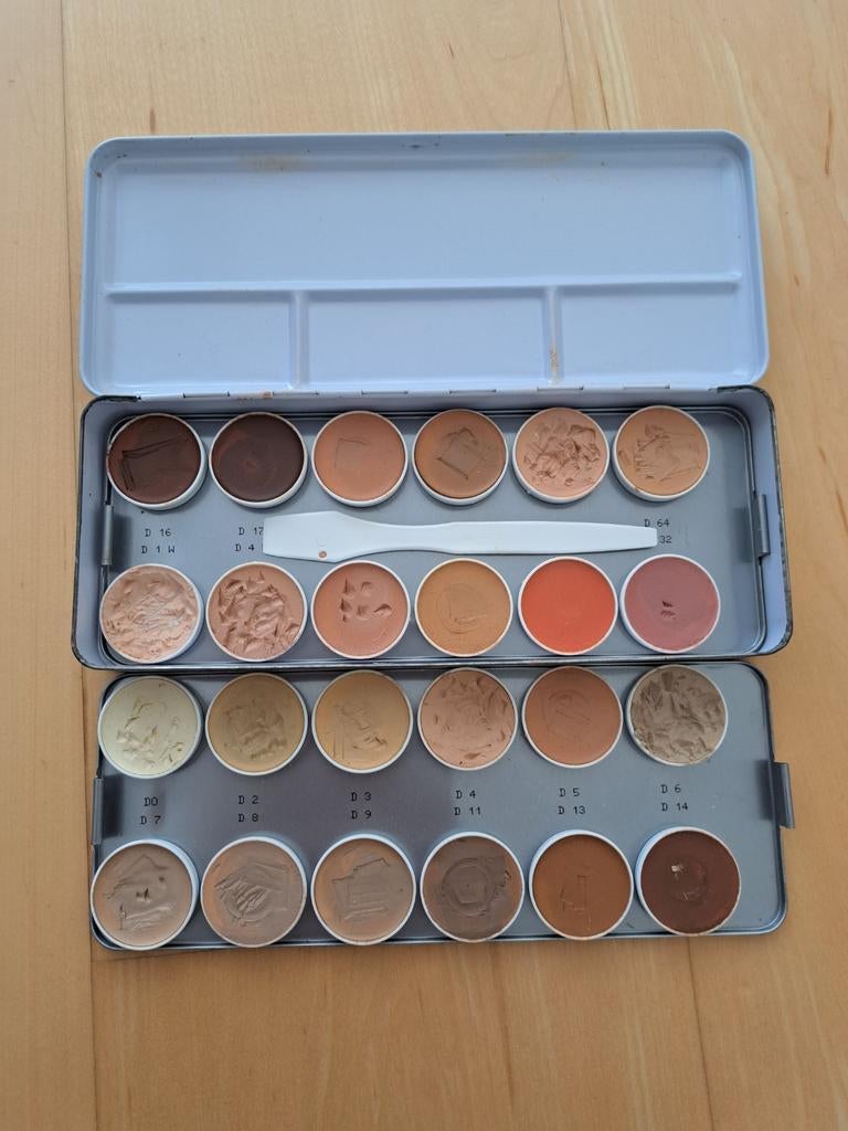 Kryolan Dermacolor Camouflage Crème Palet. Make-up., Sieraden, Tassen en Uiterlijk, Uiterlijk | Cosmetica en Make-up, Ophalen of Verzenden