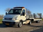 Iveco Daily 35C18 11.9T BE Combi Veldhuizen oplegger, Gebruikt, 4 cilinders, Iveco, Wit