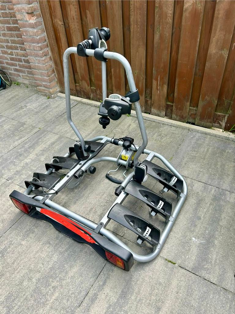 Fietsendrager TE HUUR max. 3 fietsen, Ophalen, Zo goed als nieuw, Trekhaakdrager