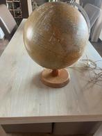 Vintage wereldbol, retro globe, Huis en Inrichting, Woonaccessoires | Wereldbollen, Ophalen, Verlicht, Gebruikt