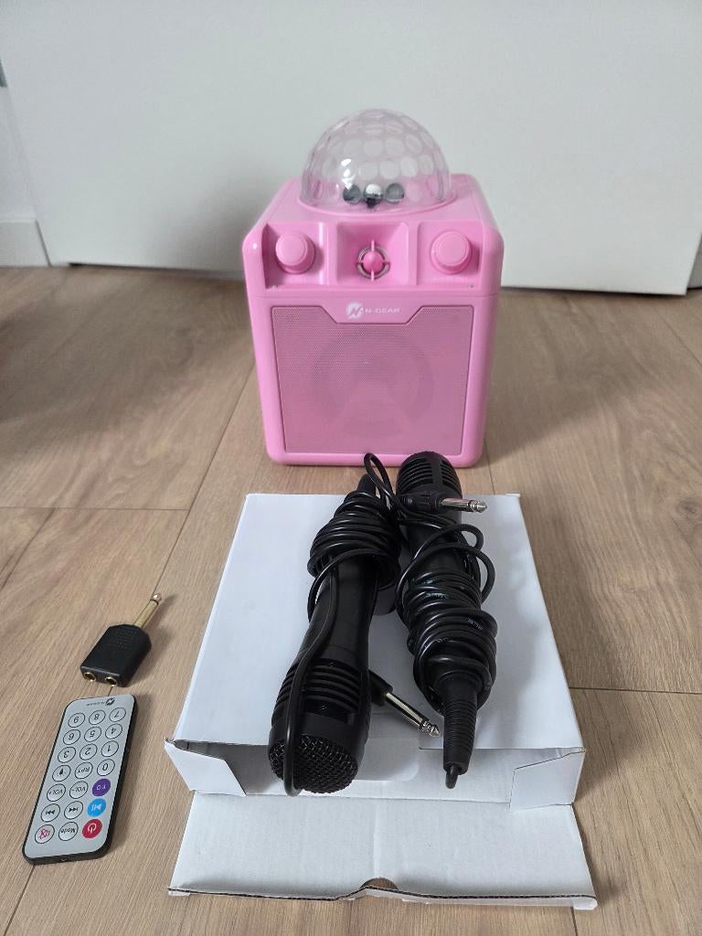 Disco block met licht en microfoons, Ophalen, Nieuw