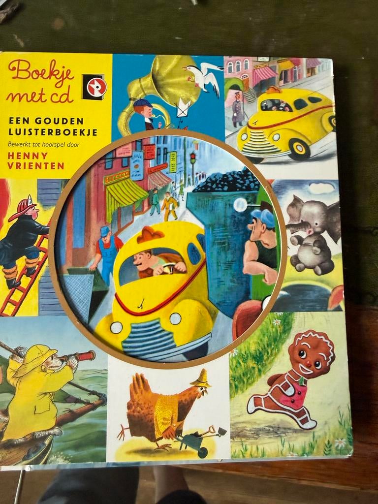 Boekje met cd: Een Gouden Luisterboekje - Hennie Vrienten, Ophalen of Verzenden, Zo goed als nieuw, Uitklap-, Voel- of Ontdekboek