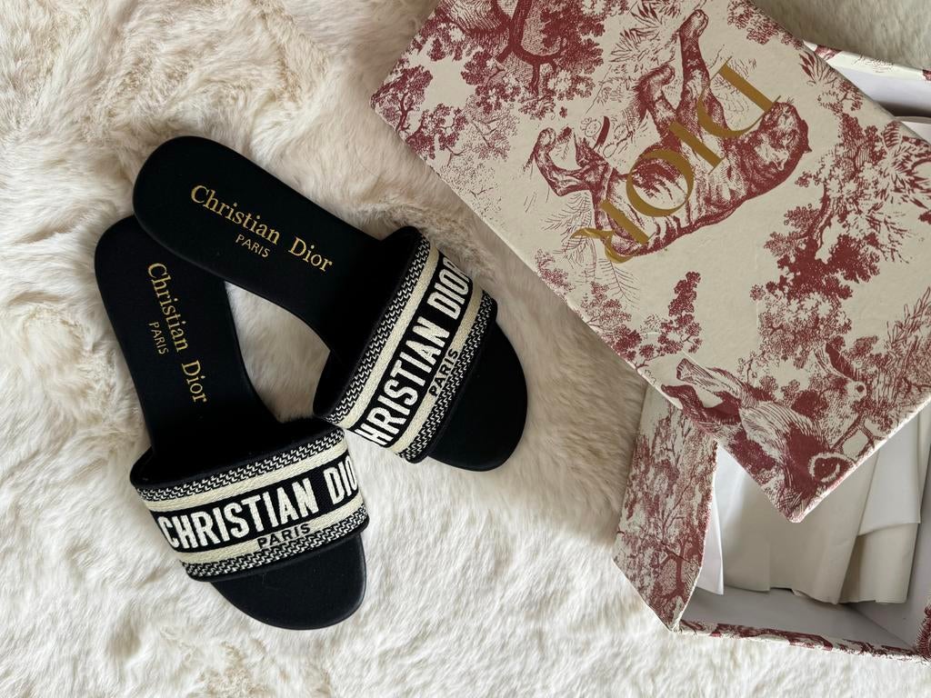 CD sandalen, Kleding | Dames, Schoenen, Zwart, Nieuw, Sandalen of Muiltjes, Ophalen of Verzenden