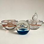 Glazen design objecten Siem van der Marel Royal Leerdam, Antiek en Kunst, Antiek | Glas en Kristal, Verzenden