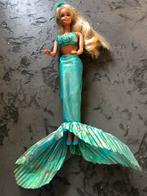 Barbie pop  1966/ 1976 mattel  in zeemeermin jurk., Ophalen of Verzenden, Zo goed als nieuw, Fashion Doll