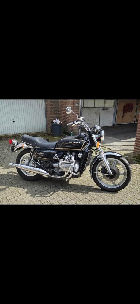 Honda Goldwing GL 1000 uit 1978 - Perfecte staat, Motoren, Motoren | Honda, Cardan-aandrijving, 4 cilinders, Motorrijbewijs A