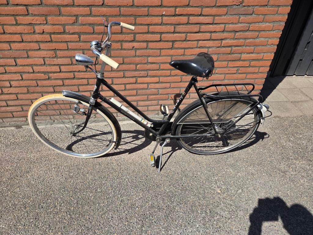 Oude burgers damesfiets jubileum uitvoering 1973, Fietsen en Brommers, Ophalen of Verzenden, Overige merken