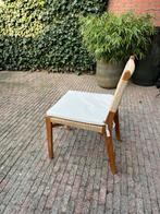 6x Teakhouten stoelen met kussens -NIEUW, Huis en Inrichting, Stoelen, Ophalen, Bruin, Nieuw, Vijf, Zes of meer stoelen