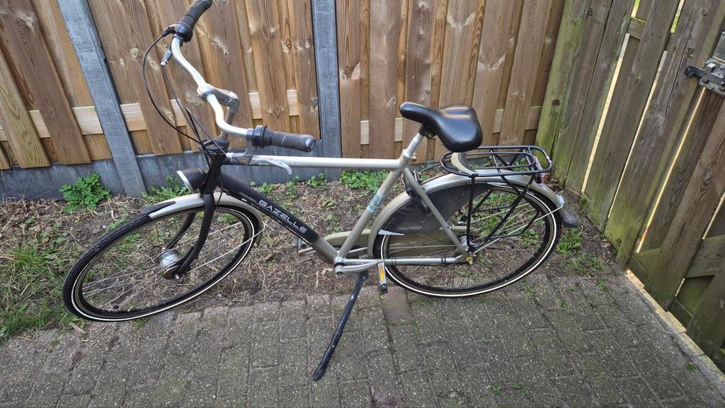 Gazelle Xanta herenfiets 57 cm - 3 versnellingen, Ophalen, Gebruikt, Versnellingen, 57 tot 61 cm