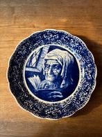 Antiek Boch Frères La Louvière België bord - Delfst Blauw, Antiek en Kunst, Ophalen of Verzenden