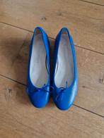 Paco Navarro leren ballerinas mt 38/39 blauw, Ophalen of Verzenden, Zo goed als nieuw, Blauw