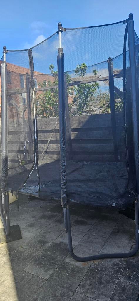 Trampoline van het merk Spring ongeveer 1,55 bij 2,20, Ophalen, Gebruikt