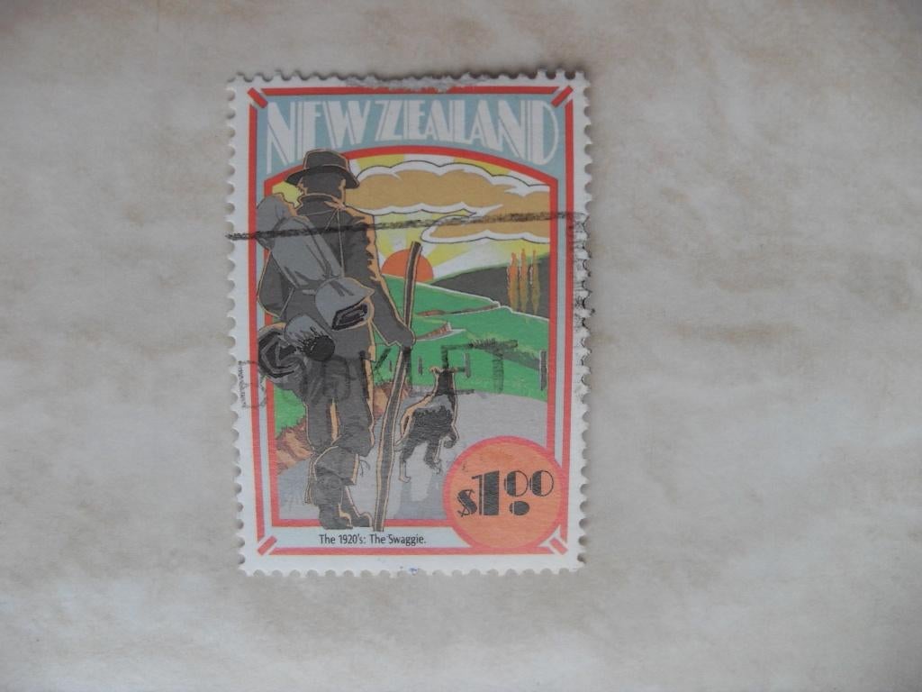 Nw.Zeeland 1992., Verzenden, Gestempeld