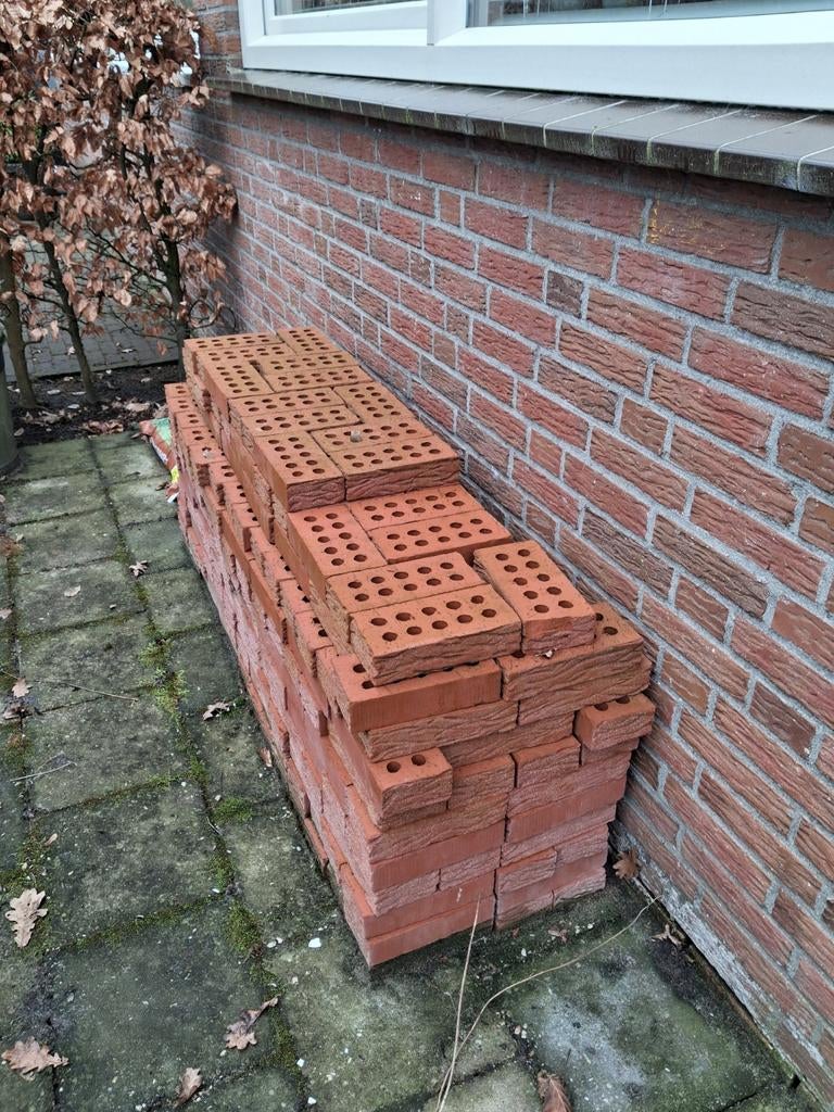 Gratis af te halen: Partij bakstenen, Doe-het-zelf en Verbouw, Metselstenen, Ophalen