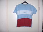 Goedkoop breed blauw rood katoen college shirt S COMPANY 152, Gebruikt, Meisje, S Company, Ophalen of Verzenden