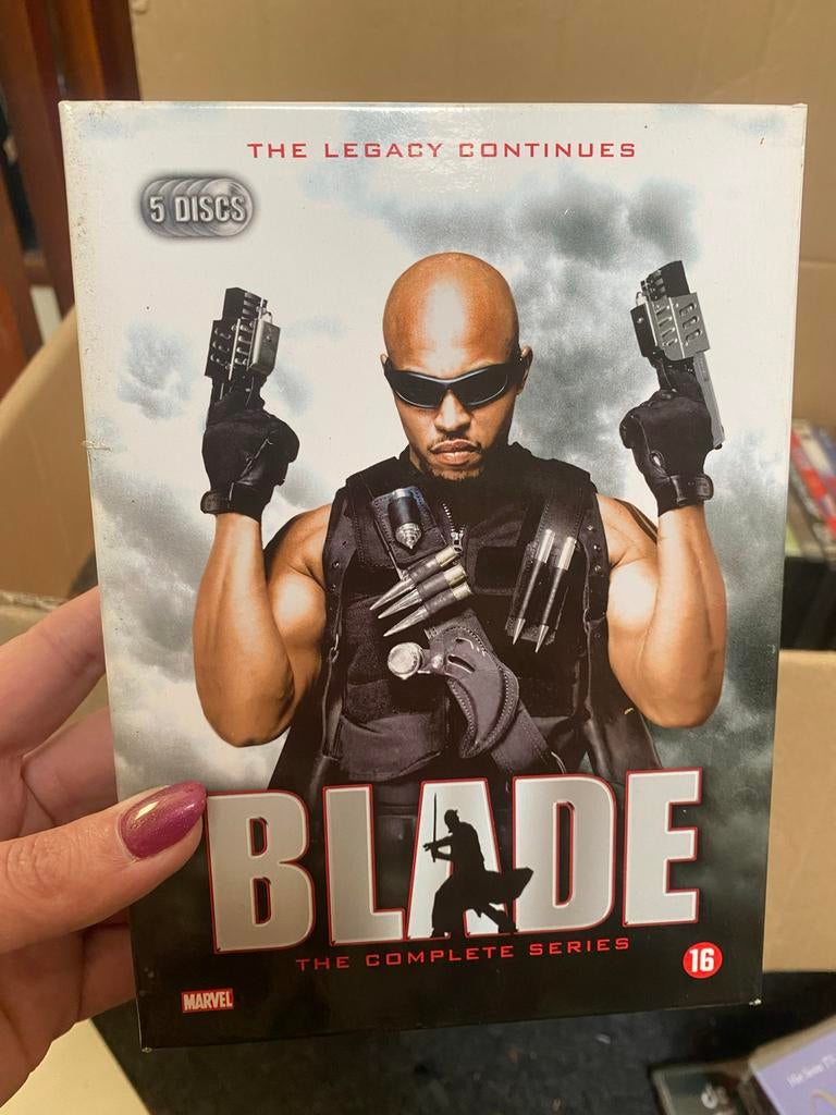 Blade The Complete Series DVD boxset, Cd's en Dvd's, Gebruikt, Vanaf 16 jaar, Boxset, Actiethriller