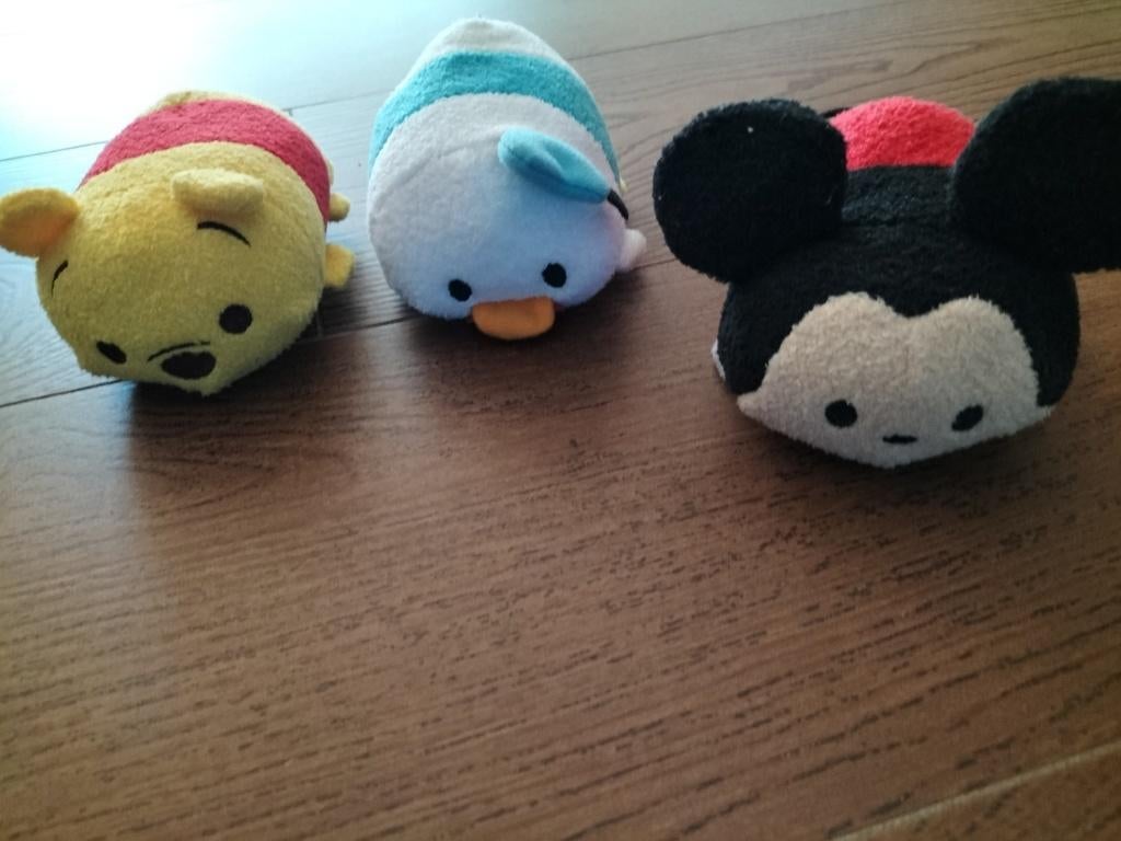 knuffels tum tum 3 stuks, Disney, Overige typen, Ophalen of Verzenden, Zo goed als nieuw
