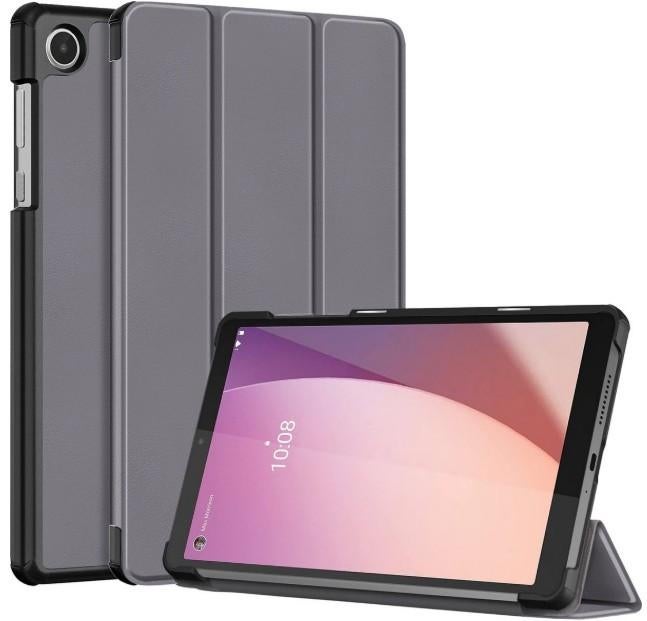 Tablet hoes - Lenovo Tab M8 (4e gen.) grijs, Computers en Software, Tablet-hoezen, Nieuw, Bescherming voor- en achterkant, 8 inch