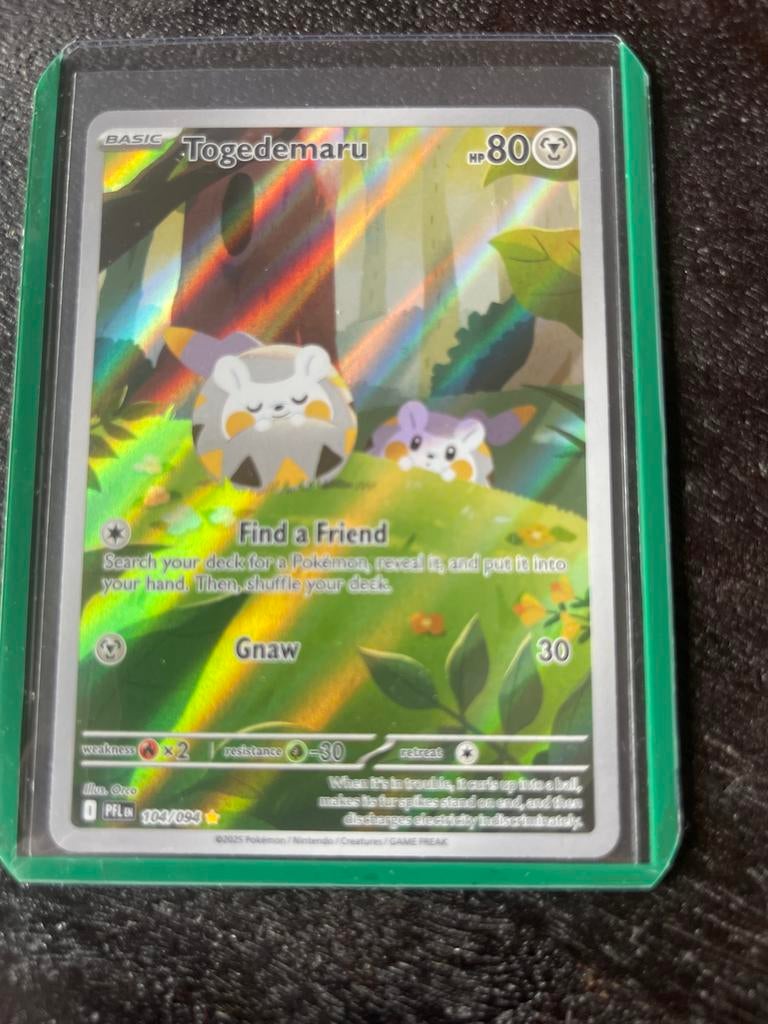 Togedemaru 104/094 Reverse Holo Pokémon Kaart, Hobby en Vrije tijd, Verzamelkaartspellen | Pokémon, Ophalen of Verzenden, Nieuw